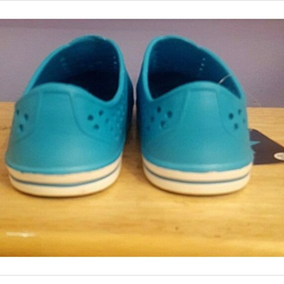 BOYS KIDS BREATHABLE AQUA SURGE WATERPROOF GUZMAN EVA SNEAKERS BLUE L 2/3 NWT - Picture 4 of 5